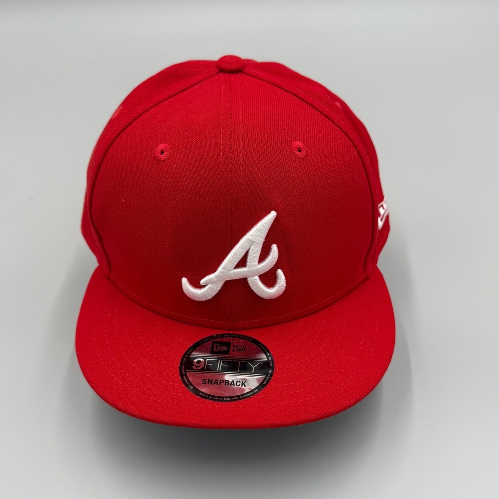 New Era 9FORTY Snapback Hat - ATLANTA BRAVES (red)